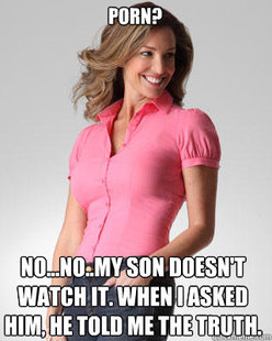 Oblivious Suburban Mom