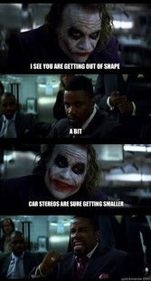 Joker with Black guy