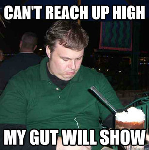 fat guy problems