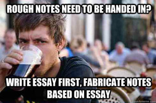 Lazy College Senior