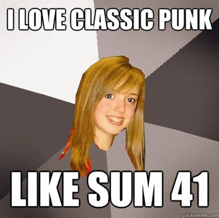 Musically Oblivious 8th Grader