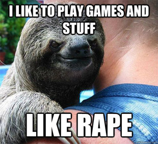 Suspiciously Evil Sloth