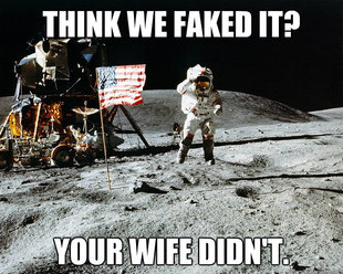 Unimpressed Astronaut