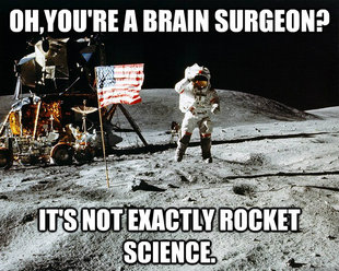 Unimpressed Astronaut