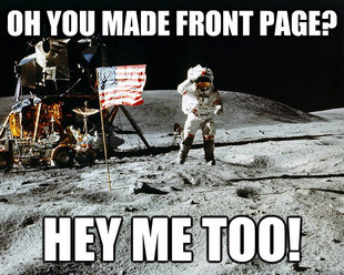 Unimpressed Astronaut