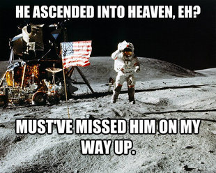 Unimpressed Astronaut