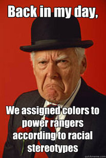 Pissed old guy