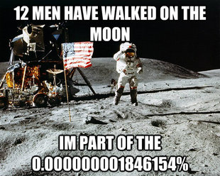 Unimpressed Astronaut