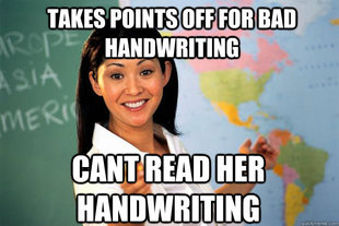 Unhelpful High School Teacher