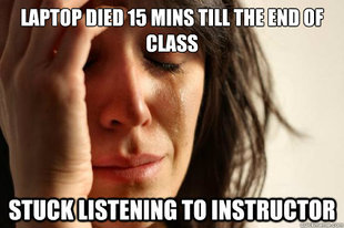 First World Problems