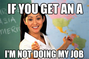 Unhelpful High School Teacher