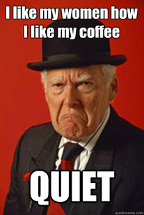 Pissed old guy