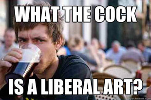 Lazy College Senior