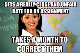 Unhelpful High School Teacher
