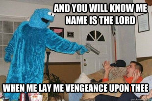 Cookie Monster .