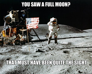 Unimpressed Astronaut