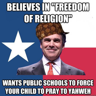 Scumbag Rick Perry