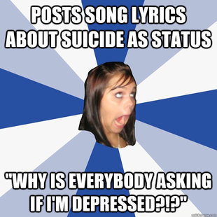Annoying Facebook Girl