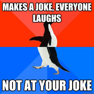 Socially Awesome Awkward Penguin