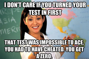 Unhelpful High School Teacher
