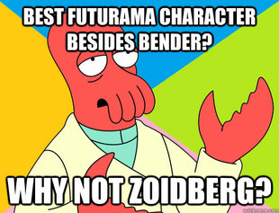 Futurama Zoidberg 