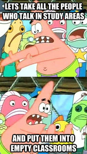 Push it somewhere else Patrick