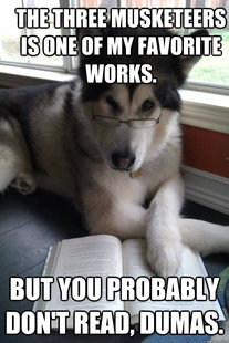 Condescending Literary Pun Dog