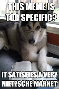 Condescending Literary Pun Dog