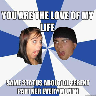 Annoying Facebook Couple