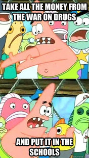 Push it somewhere else Patrick