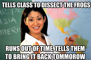 Unhelpful High School Teacher