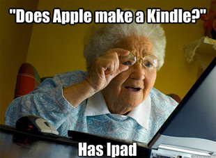 Grandma finds the Internet
