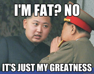 Hungry Kim Jong Un