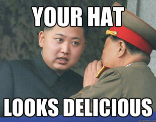 Hungry Kim Jong Un