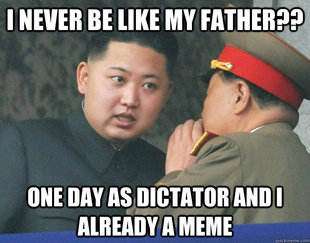 Hungry Kim Jong Un