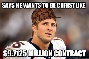 scumbag tebow