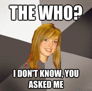 Musically Oblivious 8th Grader