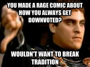Downvoting Roman