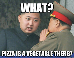 Hungry Kim Jong Un