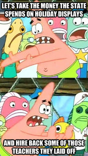 Push it somewhere else Patrick