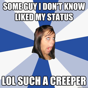 Annoying Facebook Girl