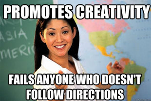 Unhelpful High School Teacher