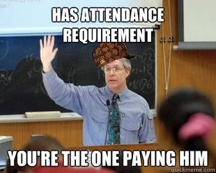 Scumbag Professor