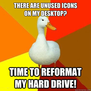 Tech Impaired Duck