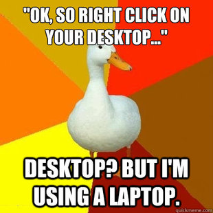 Tech Impaired Duck
