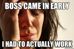 First World Problems