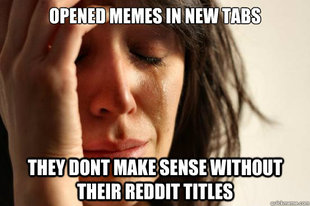 First World Problems