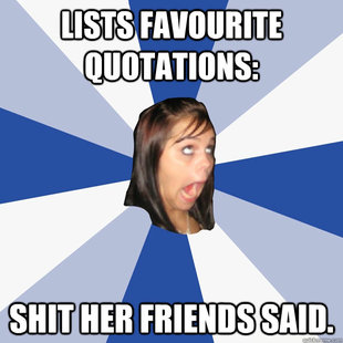 Annoying Facebook Girl