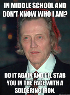 Christopher Walken Meme