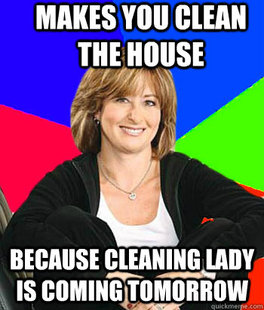 Sheltering Suburban Mom